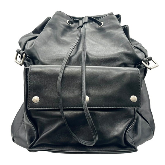 Saint Laurent Backpack Lamb Leather Black - Picture 2 of 16